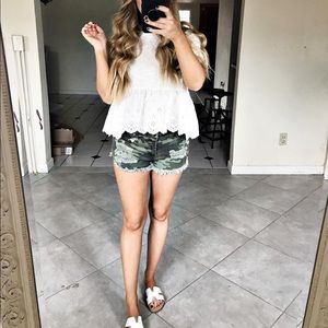 Camo shorts